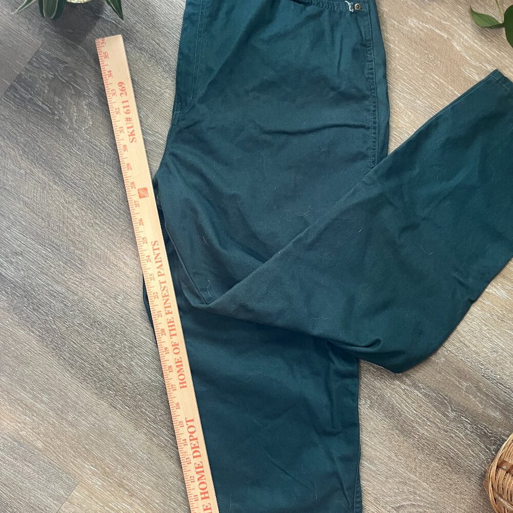 ✨ NWT Vintage 90s Chic Green High Rise Jeans - Made in USA ✨ - Picture 5 of 5